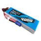 Gens ace G-Tech 4000mAh 22.2V 60C 6S1P Lipo-batteripaket med EC5-kontakt