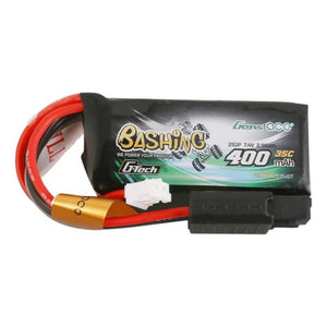 Gens ace G-Tech 400mAh 7.4V 2S1P 35C Lipo-batteri med JST-PHR-plugg-Bashing Series-kontakt