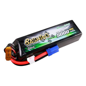 Gens ace G-Tech 5000mAh 14.8V 4S1P 60C Lipo-batteripaket med EC5-plugg-Bashing-serien