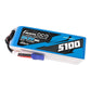 Gens ace G-Tech 5100mAh 80C 22.2V 6S1P Lipo-batteripaket med EC5-kontakt