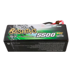 Gens ace G-Tech 5500mAh 4S1P 14.8V 60C HardCase RC bil Lipo-batteri