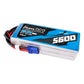 Gens ace G-Tech 5600mAh 80C 22.2V 6S1P Lipo Battery Pack with EC5 plug
