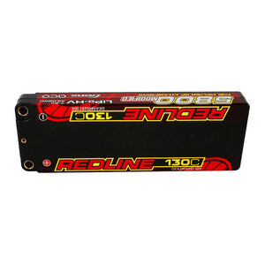 Ackumulator Gens ace Redline Series 5800mAh 7.6V 130C 2S1P HardCase 56# HV Ultra LCG LiPo