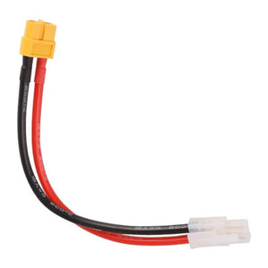 XT60 moteriškas į Tamiya vyrišką adapterį