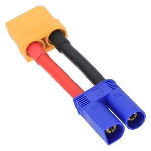 XT90 vyrų į EC5 moterų adapteris