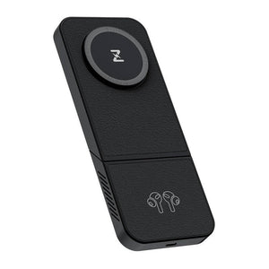 Trådløs oplader, INVZI, MGF7B, 3i1, 15W (sort)