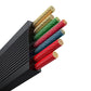 Snabbladdningskabel 3in1 Baseus Free2Draw USB-C till USB-C/Lightning/Micro 100W, 1,1m (svart)