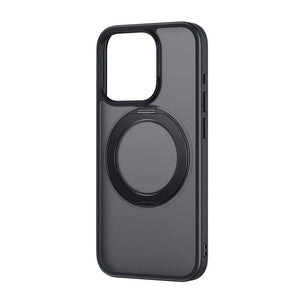 Phone Case Baseus SkyRing Magnetic med ställ för iP 13 Pro + härdat glas och rengöringskit (svart)