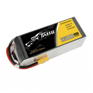 Tattu 16000mAh 22.2V 30C 6S1P LiPo-batteripaket med XT90 anti-spark-kontakt