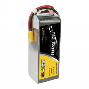 Tattu 16000mAh 22.2V 30C 6S1P LiPo-batteripaket med XT90 anti-spark-kontakt