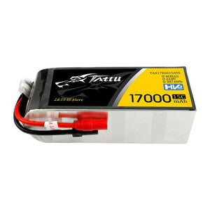 Tattu 17000mAh 22,8V 15C 6S1P Lipo-Akku mit AS150+XT150 Stecker