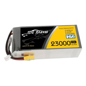 Tattu 23000mAh 22.8V 25C 6S1P Lipo-batteripaket med XT90-S