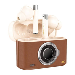 ONIKUMA Bluetooth In-Ear Hovedtelefoner T18 Brun