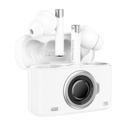 ONIKUMA T18 Bluetooth korvanapit valkoinen