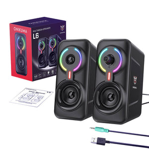 ONIKUMA L6 Multimedie Gaming Højttaler med BT5.0