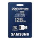 Minneskort Samsung microSDXC PRO Ultimate 128GB 200 MB/s UHS-I/U3 (MB-MY128SB/WW)
