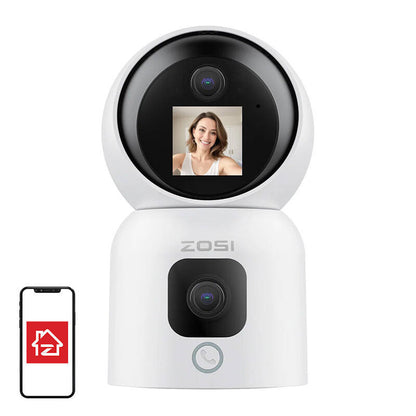 IP-sisäkamera ZOSI C528M WiFi 5G Dual 6MP