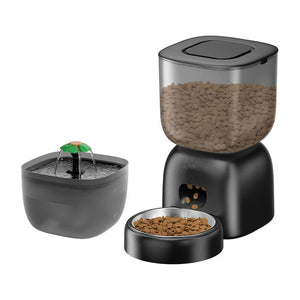 Automaattinen 3L ruokinta-astia + 2L juoma-astia Petwant