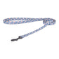 Dogness walking set leash 1,5m +harness for dog (light blue)
