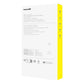 Privacy Tempered Glass Baseus Superior for iPhone 15 +cleaning kit and EasyStick (clear)