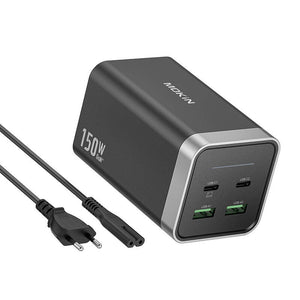 Laturi MOKiN PD150W 2xUSB-C 2xUSB-A (musta)