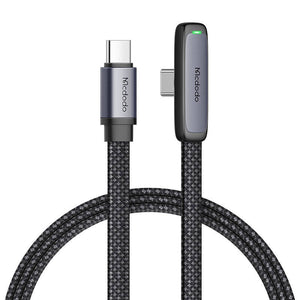 Kabelis USB-C uz USB-C Mcdodo CA-3361, 65W, 1.8m (melns)