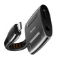 Lightning uz Lightning + AUX 3,5 mm mini ligzdu adapteris, Mcdodo CA-6340 (melns)