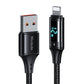 Digitālais displejs USB uz Lightning datu kabelis Mcdodo CA-1060, 1.2m