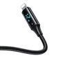 Digitālais displejs USB uz Lightning datu kabelis Mcdodo CA-1060, 1.2m