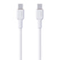 USB-C to USB-C Cable Aukey CB-NCC2, 60W, 1.8m (white)