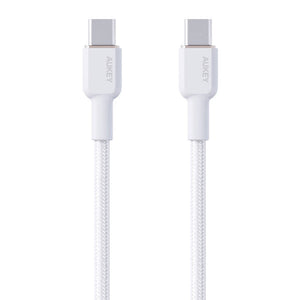 USB-C to USB-C Cable Aukey CB-NCC2, 60W, 1.8m (white)