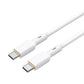 USB-C to USB-C Cable Aukey CB-SCC102, 100W, 1.8m (white)