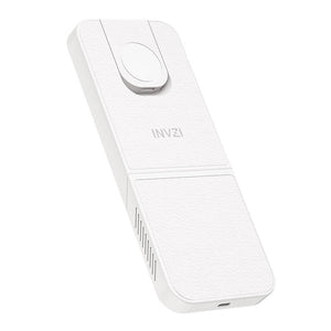 Trådløs oplader, INVZI, MGF7W, 3i1, 15W (hvid)