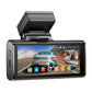 4K frontkamera, 1080p bakre kamera och 1080p intern kamera Azdome M580, 5GHz WiFi, GPS, G-sensor + 64GB minneskort