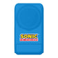 Magnetic powerbank OTL 5000 mAh, USB-C 15W, Sonic The Hedgehoh with stand (blue)