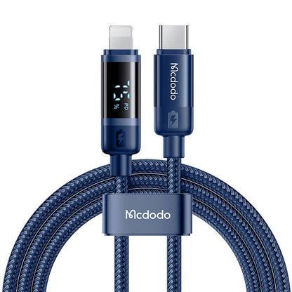 Mcdodo CA-5211 USB-C till Lightning-kabel, 36W, 1,2m (blå)