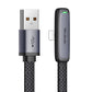 Mcdodo CA-2790 USB uz Lightning leņķa kabelis, 1.2m (melns)