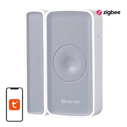 ZigBee Heiman HS1DS-EF Tuya viedais durvju atvēršanas sensors