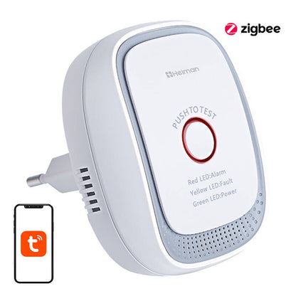 ZigBee Heiman HS1CG-E Tuya išmanusis natūralaus dujų nuotėkio jutiklis