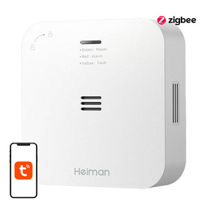 ZigBee Heiman HS-720ES Tuya viedais oglekļa monoksīda detektors