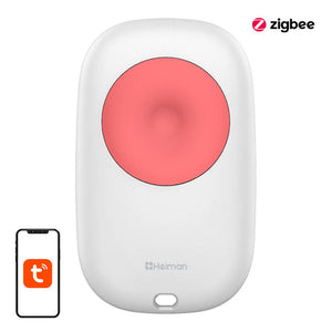 ZigBee Heiman HS1EB išmanusis avarinis mygtukas Tuya