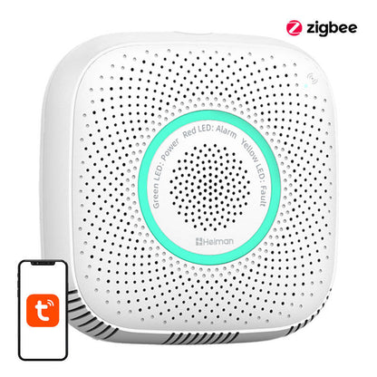 WiFi Heiman WS2CG Tuya išmanusis natūralaus dujų nuotėkio jutiklis
