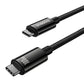 Baseus kaabel USB Tungsten Gold USB-C kuni USB-C 100W 1,5m (must)