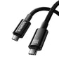 Baseus kaabel USB Tungsten Gold USB-C kuni USB-C 100W 1,5m (must)