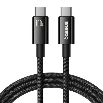 Baseus kaabel USB Tungsten Gold USB-C kuni USB-C 100W 1,5m (must)