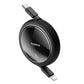 USB-kabel Baseus Free2Pull USB-C till iP 20W 1m (svart)