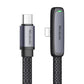 Mcdodo CA-3350 USB uz USB-C leņķa kabelis, 1,2 m (melns)