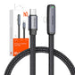 Mcdodo CA-3350 USB uz USB-C leņķa kabelis, 1,2 m (melns)