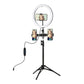 Ring light PULUZ with tripod and phone holder PKT3099B