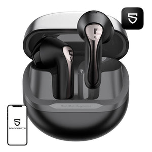 TWS Soundpeats Air 5 kõrvaklapid (mustad)